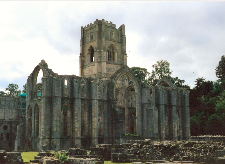 Fountains Abbey, Yorkshire, England - Photo by Susan Wallace